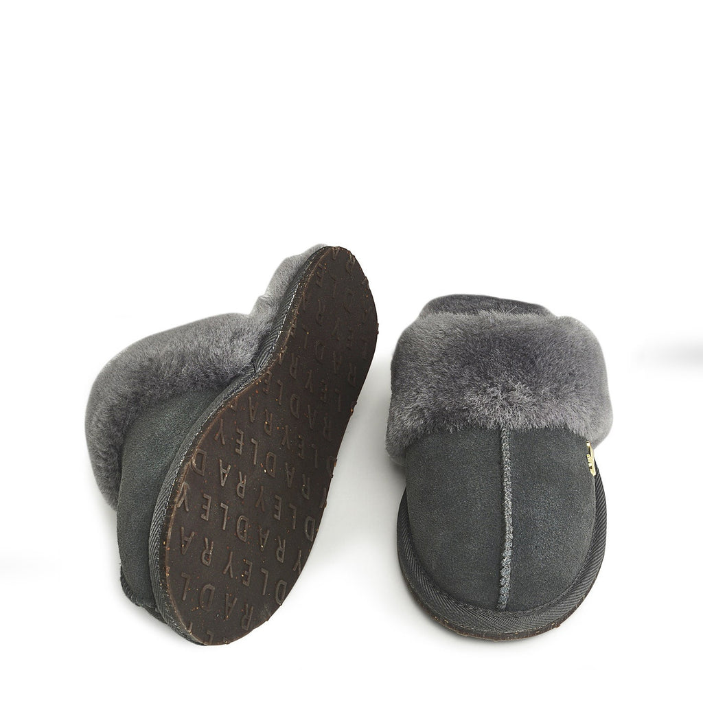 Chelsea Creek Shearling Mule Grey - Q6942070