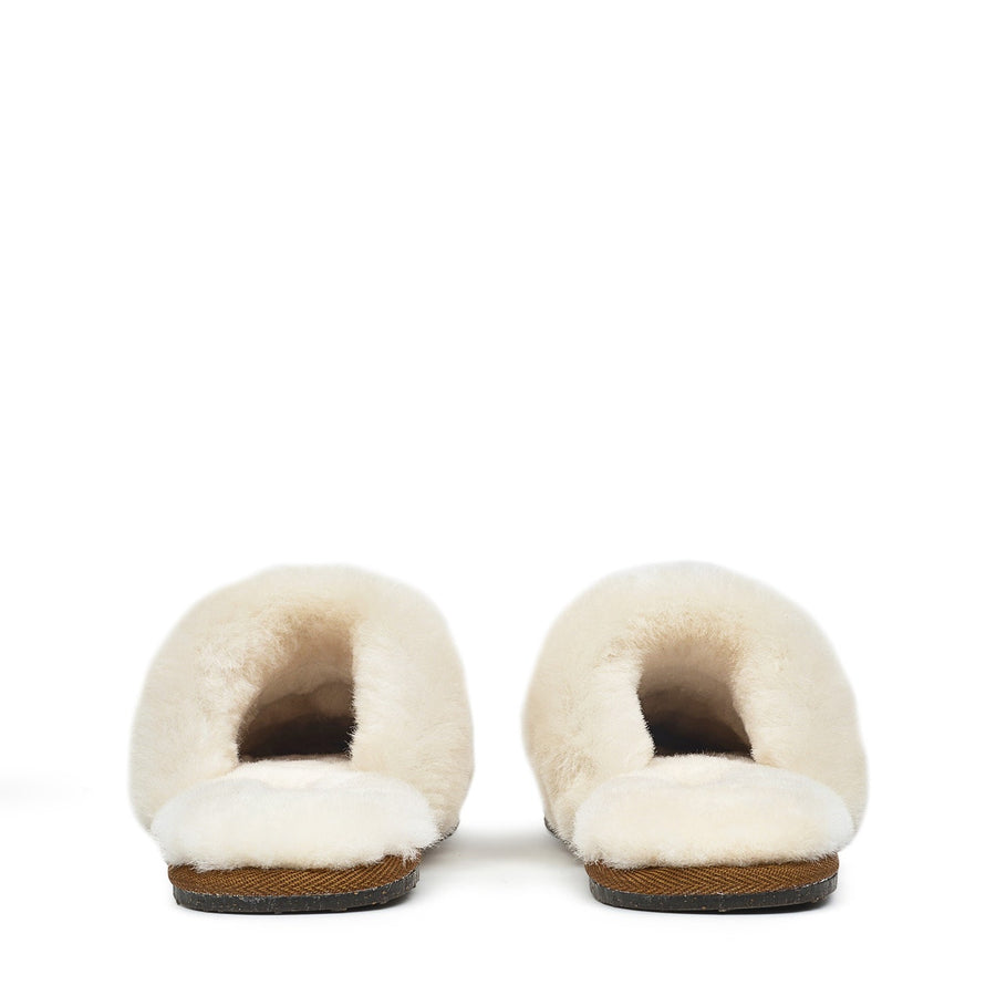 Chelsea Creek Shearling Mule Tan - Q6942217