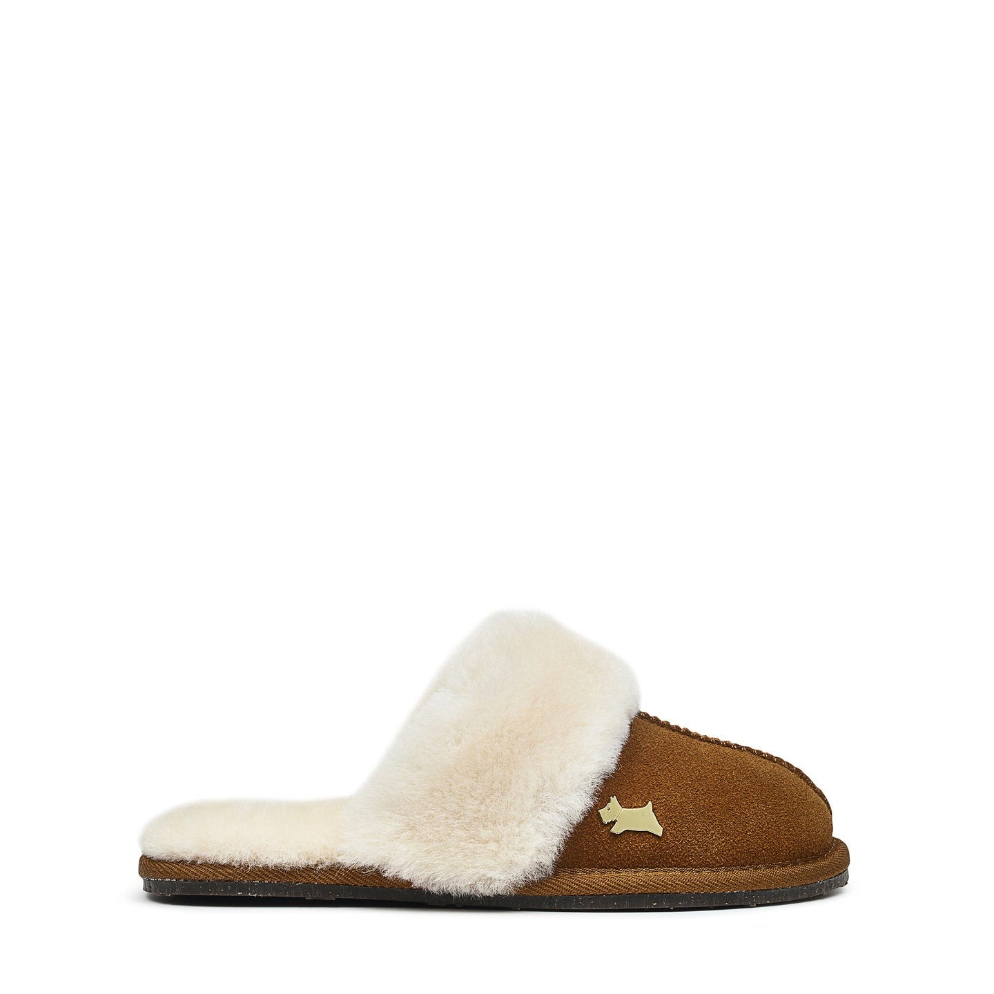 Chelsea Creek Shearling Mule Tan - Q6942217