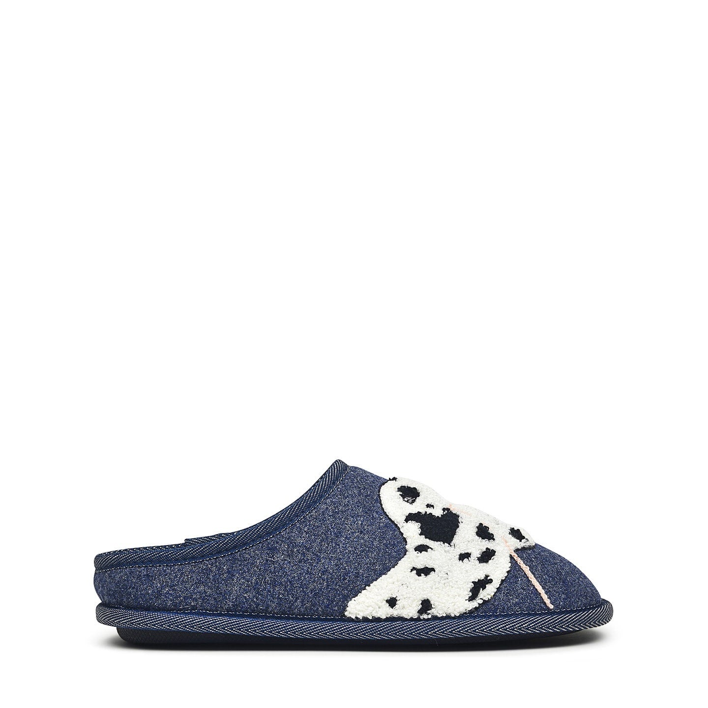 Radley & Friends UK 3 / EUR 36 Fabric Radley Slipper Mule in Navy - Q6944482A