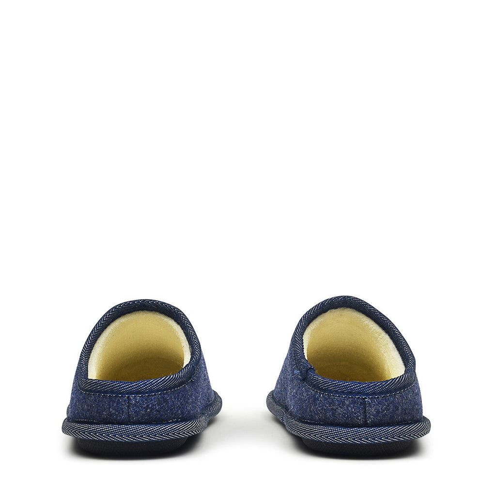 Radley & Friends UK 3 / EUR 36 Fabric Radley Slipper Mule in Navy - Q6944482A