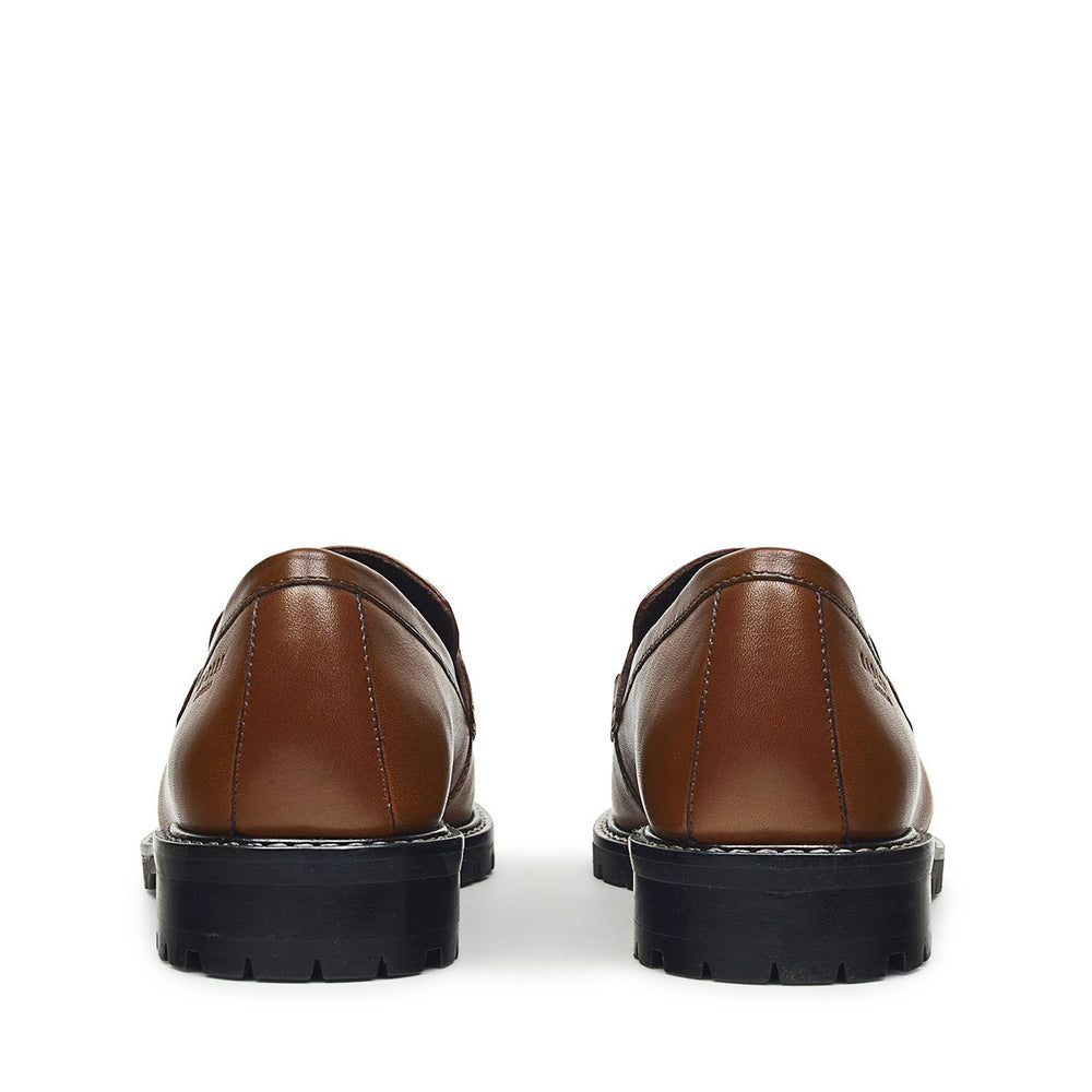 Cavendish Avenue UK 3 / EUR 36 Chunky Chain Loafer in Tan - Q8030217A