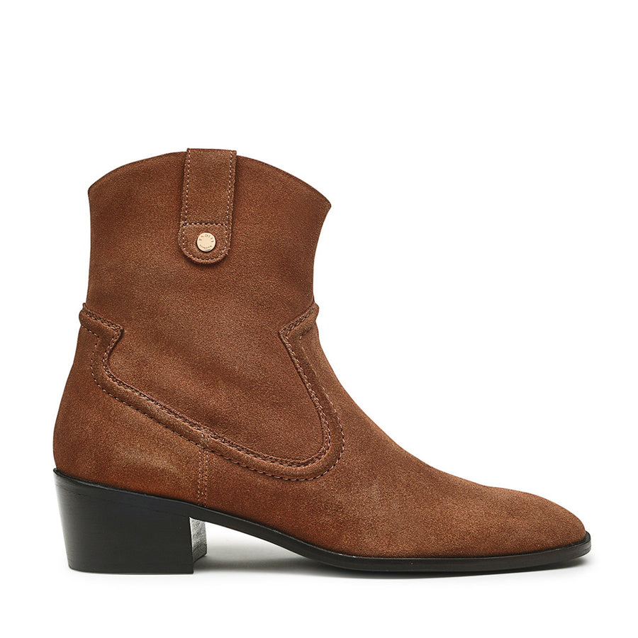 FARRIER WALK - SUEDE WESTERN BOOT TAN