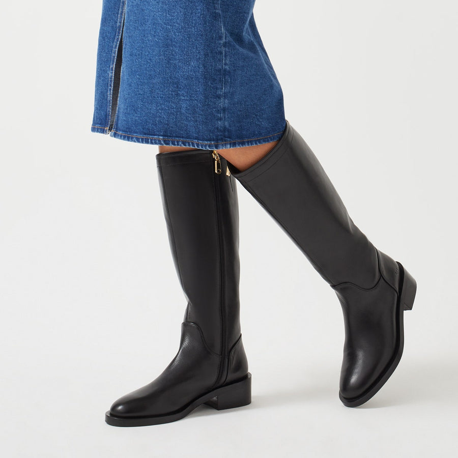 ABBOTSTONE ROAD LONG RIDING BOOT BLACK