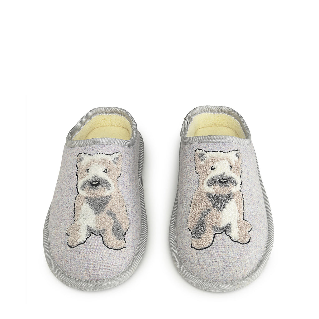 Radley & Friends Slipper Mule in Powder Blue - Q8047496A
