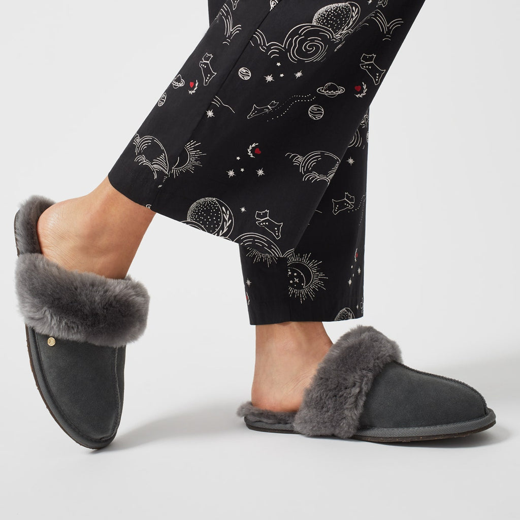 Chelsea Creek 2.0 Shearling Mule in Grey - Q8055070A