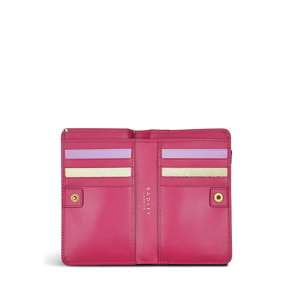 MAGIC CAROUSEL MEDIUM BIFOLD Wallet COULIS