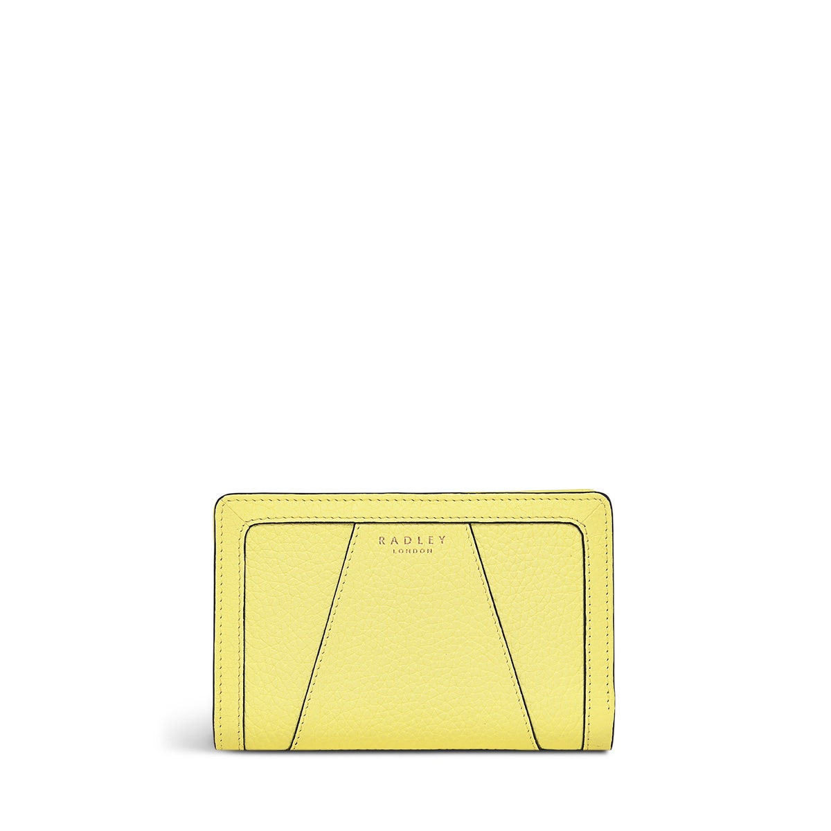 Wood Street 2.0 Leather Medium Ziptop Wallet in Panna Cotta - S1329745