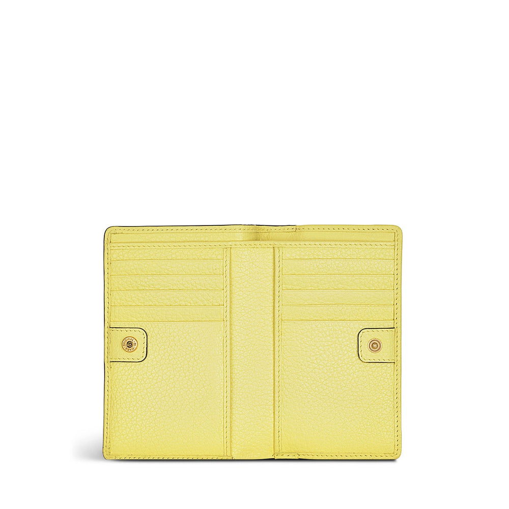 Wood Street 2.0 Leather Medium Ziptop Wallet in Panna Cotta - S1329745