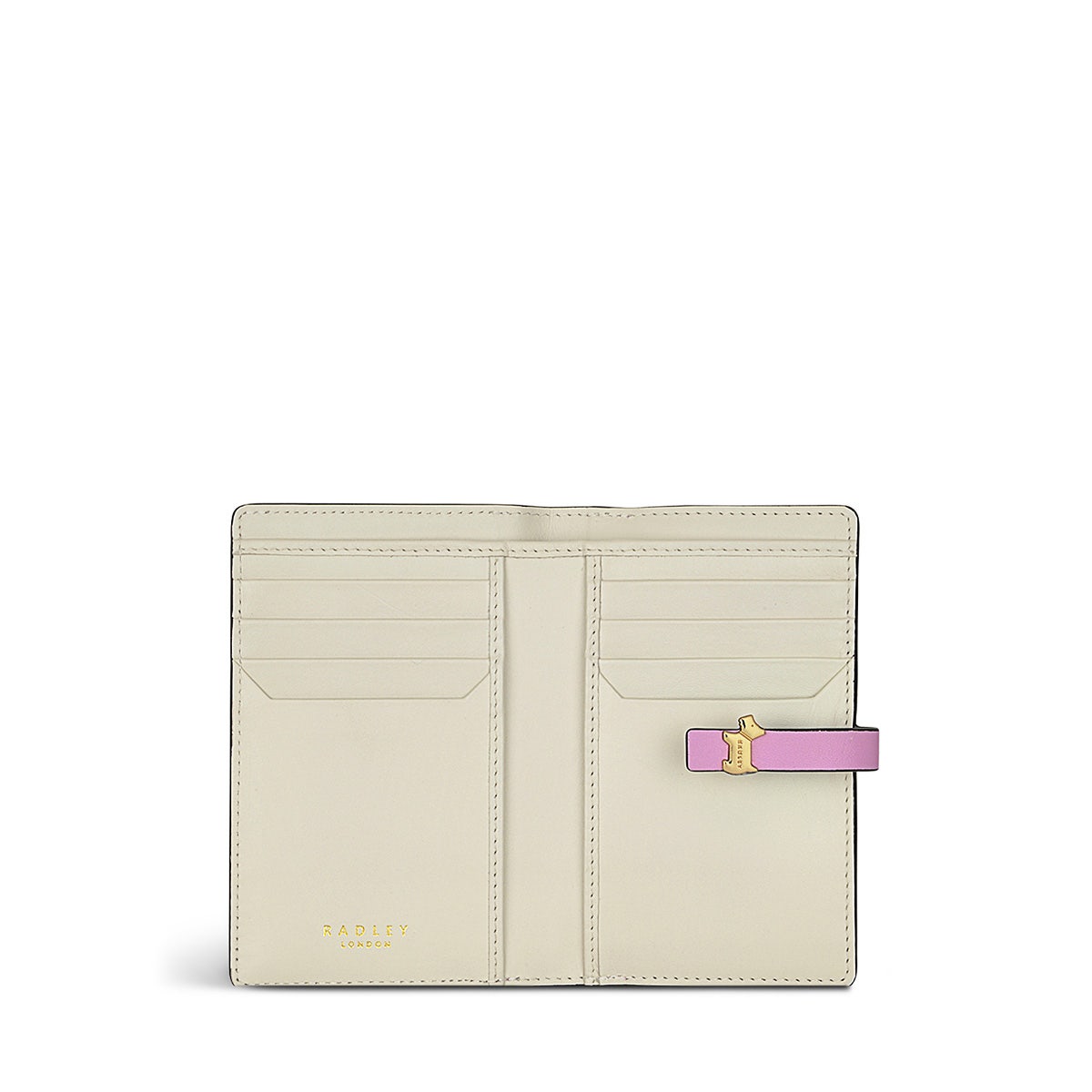 Newick Road Leather Medium Bifold Wallet in Sugar Pink - S1337679