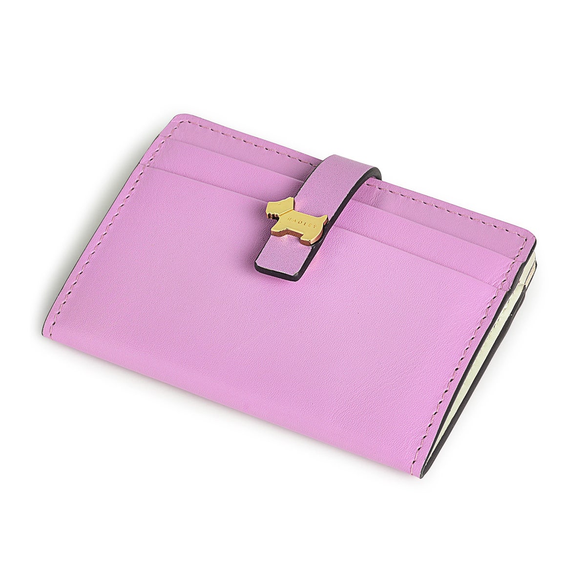 Newick Road Leather Small Cardholder in Sugar Pink - S1338679