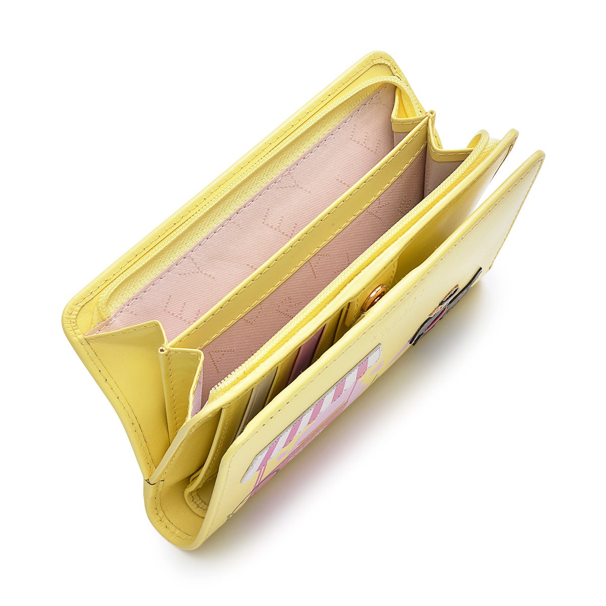 Radley Candy Floss Leather Medium Bifold Wallet in Panna Cotta - S1340745