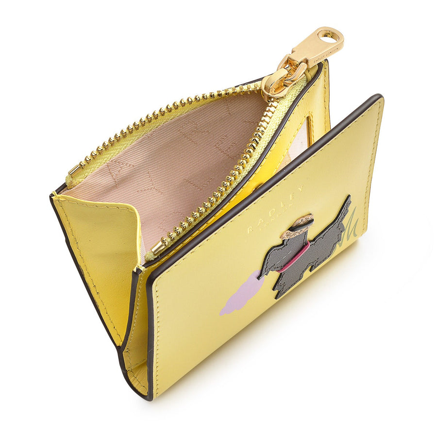 RADLEY CANDY FLOSS SMALL ZIPTOP COIN Wallet PANNA COTTA