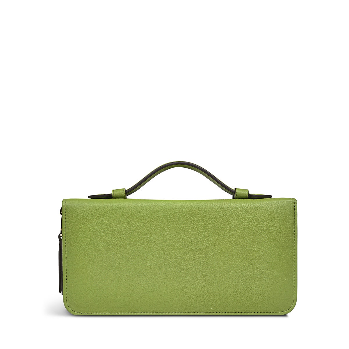 Palm Bay Leather Large Zip Around Pouch in Bonsai - S1347317