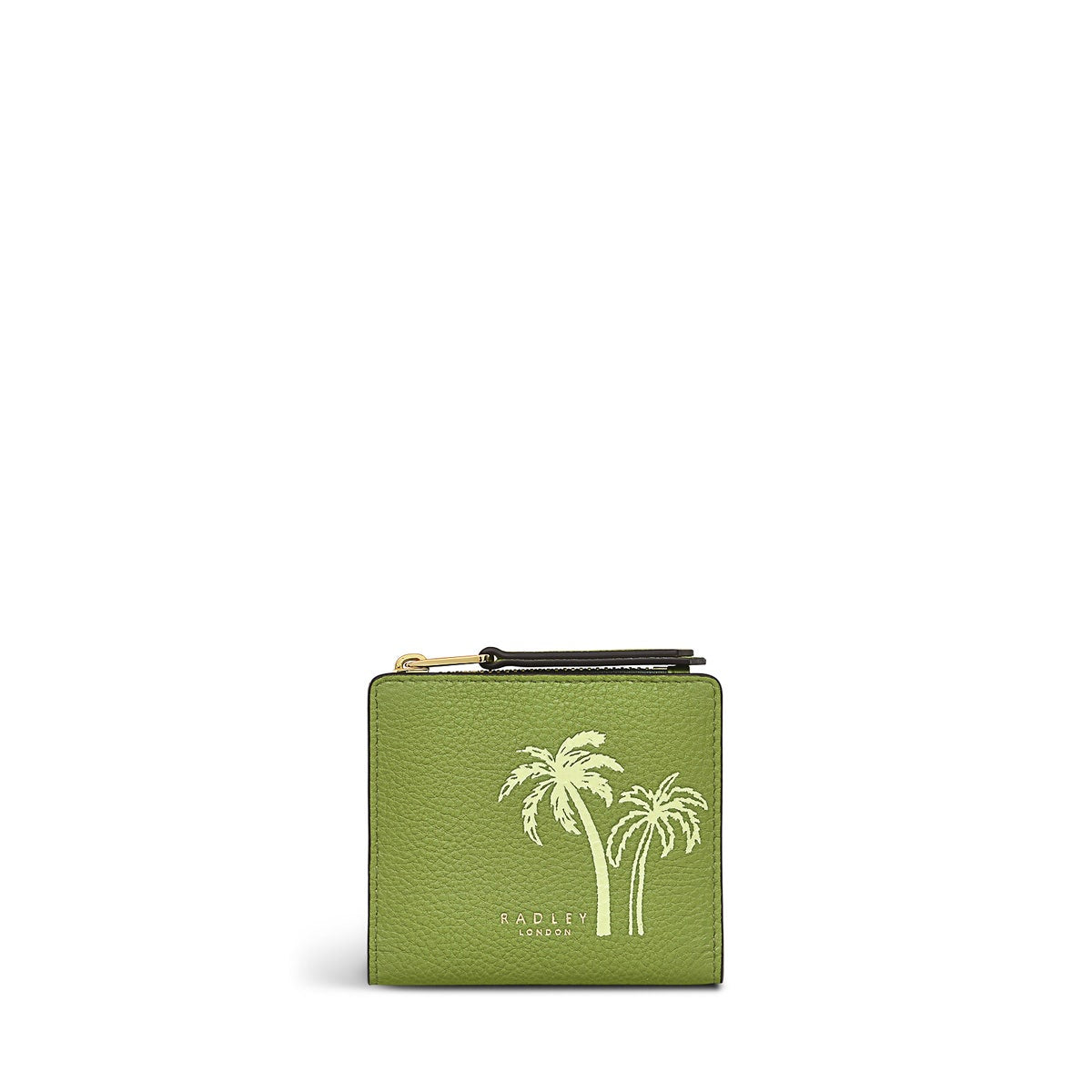 Palm Bay Leather Small Ziptop Coin Wallet in Bonsai - S1348317