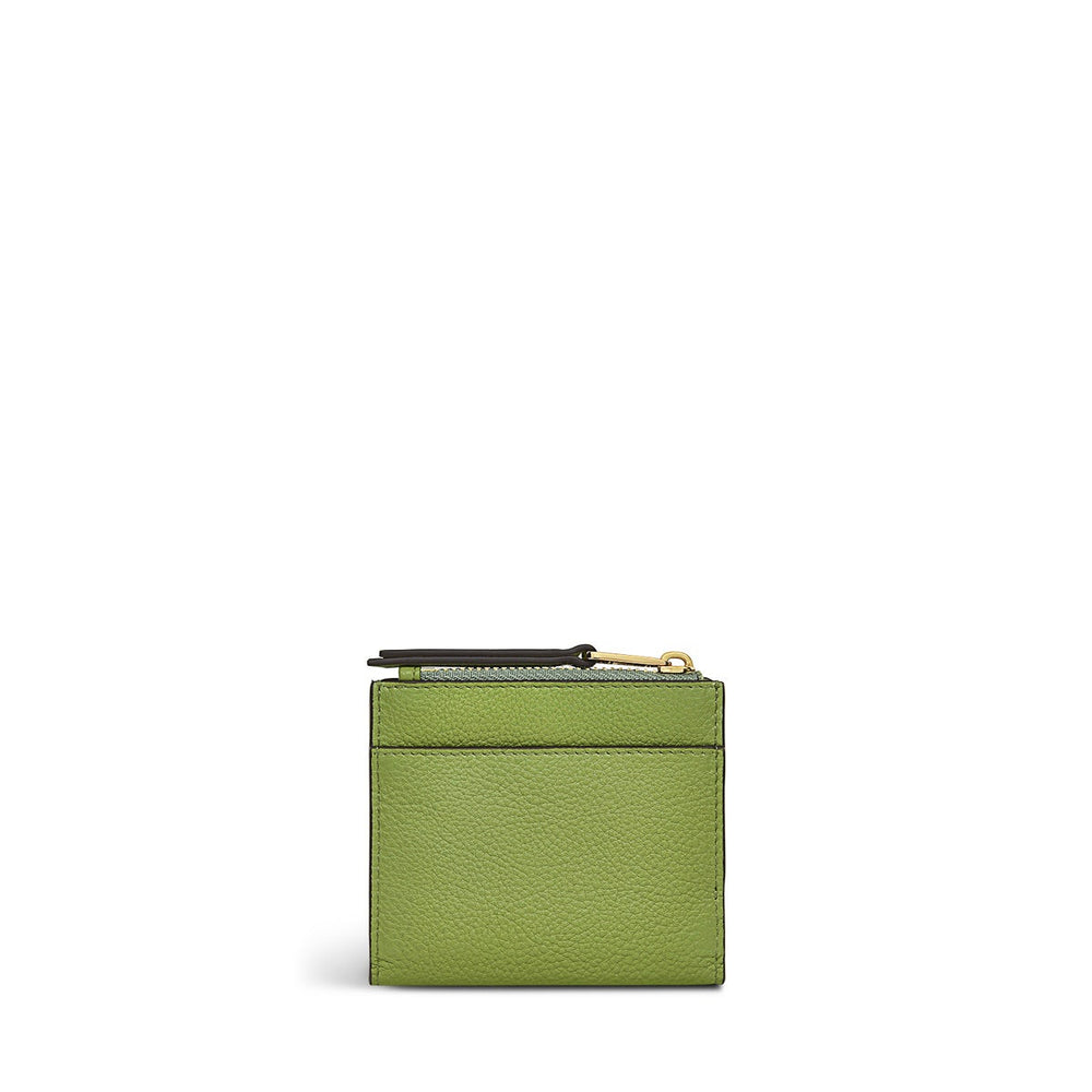 Palm Bay Leather Small Ziptop Coin Wallet in Bonsai - S1348317