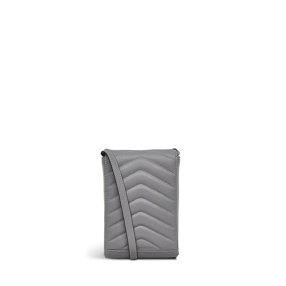 Rowe Avenue Leather Medium Phone Crossbody in Cloud Burst - S1349093