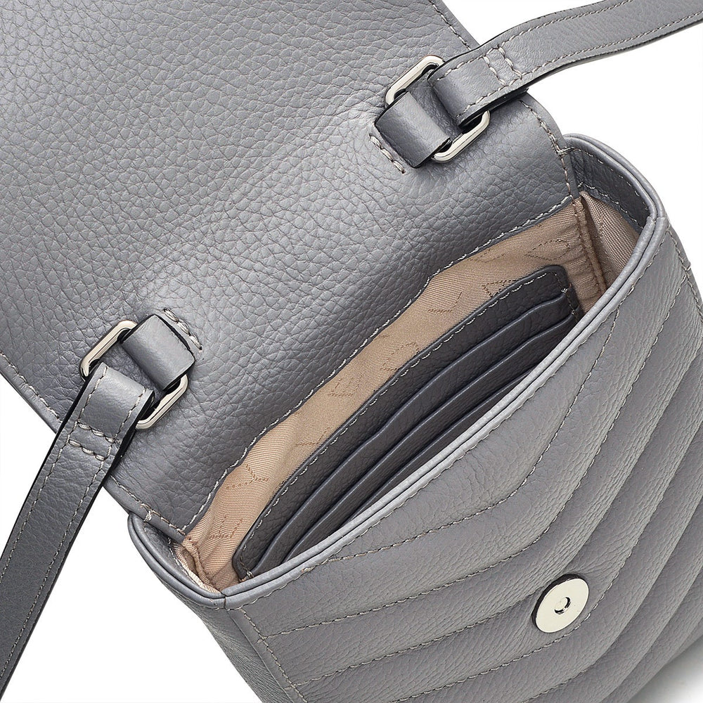 Rowe Avenue Leather Medium Phone Crossbody in Cloud Burst - S1349093