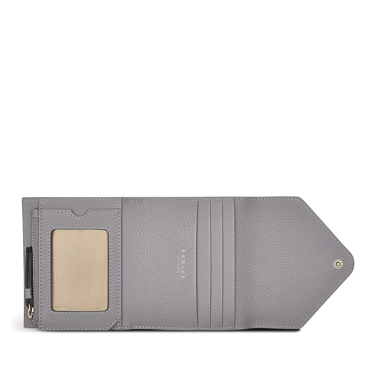 Rowe Avenue Leather Medium Flapover Wallet in Cloud Burst - S1351093