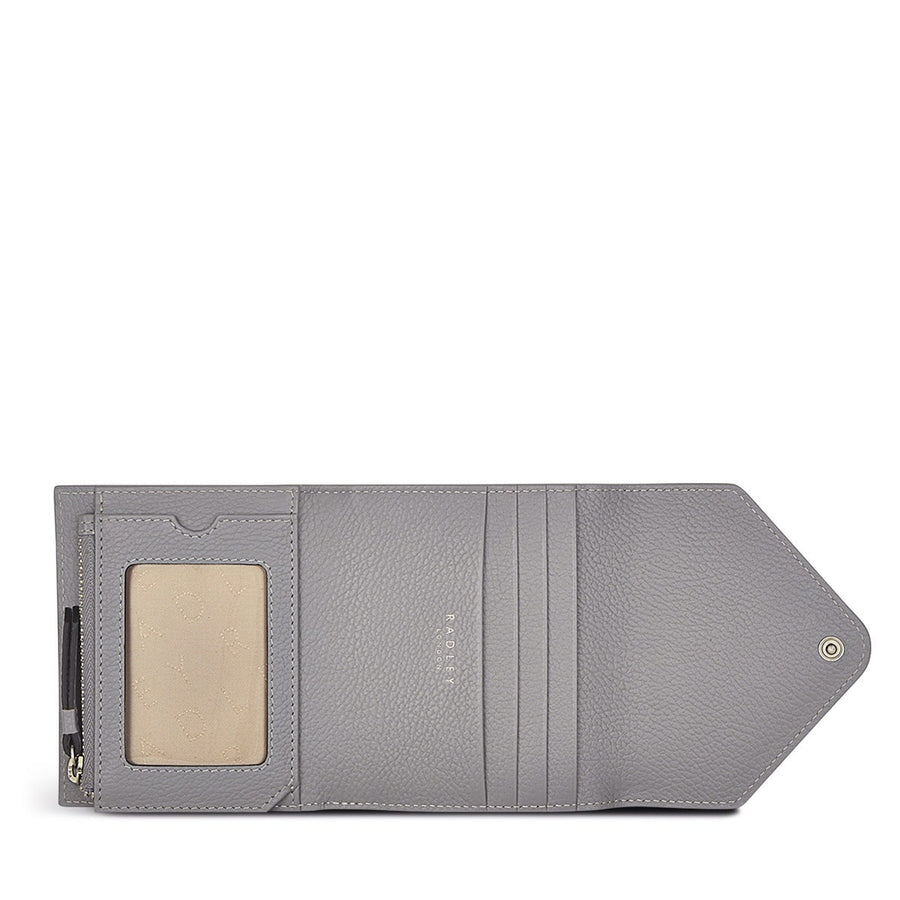 Rowe Avenue Leather Medium Flapover Wallet in Cloud Burst - S1351093