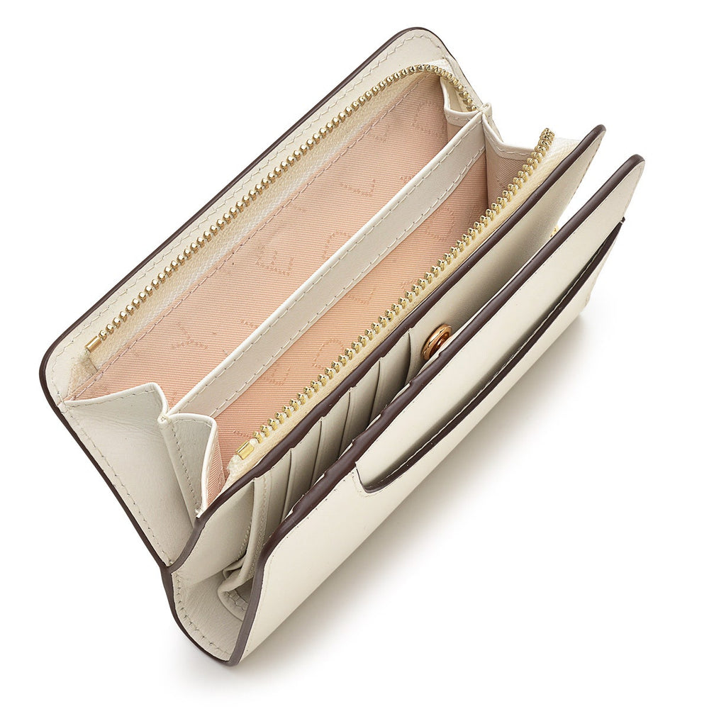 Pockets 2.0 Leather Medium Bifold Wallet in Chalk - S1353109