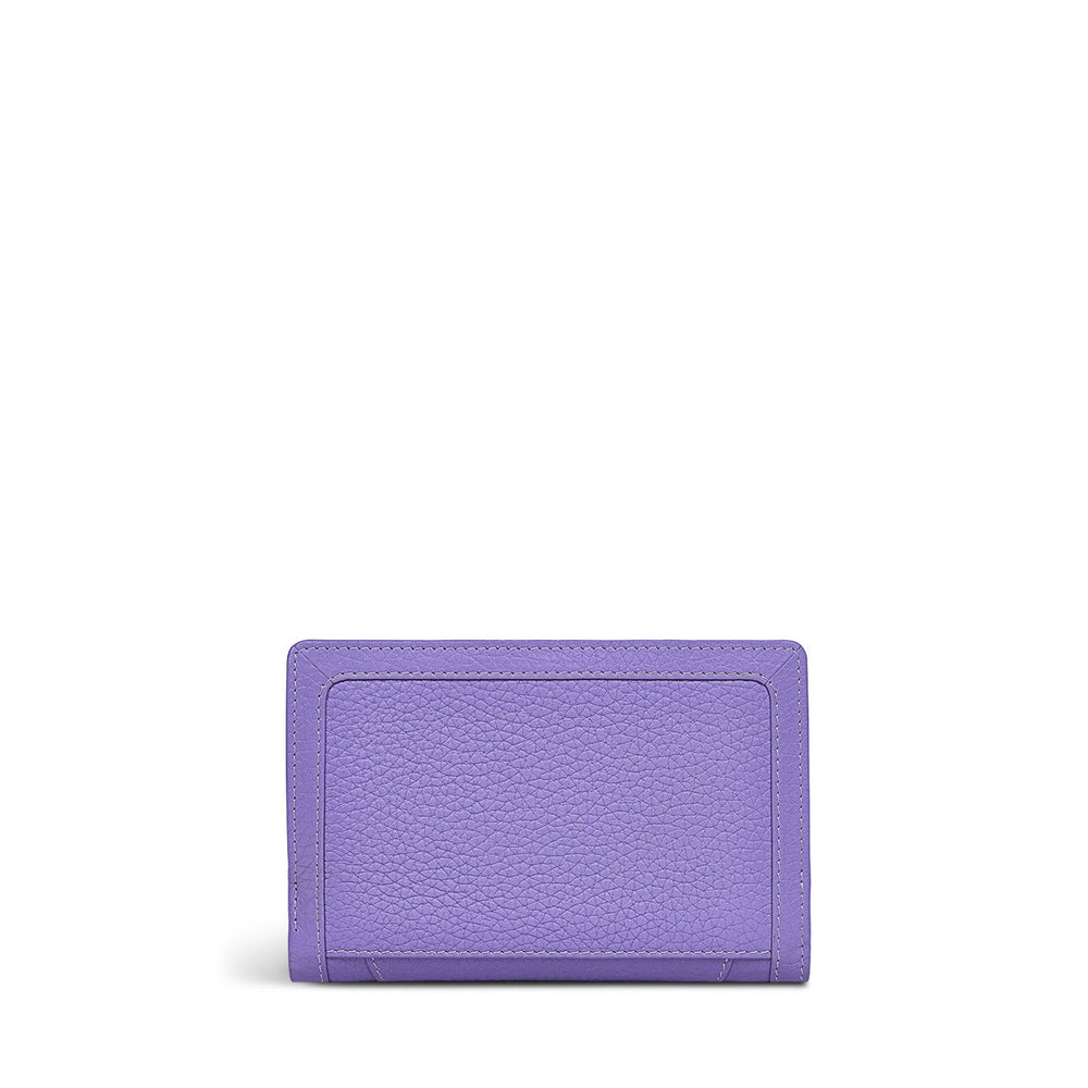 Wood Street 2.0 Leather Medium Ziptop Wallet in Allium - S1361513