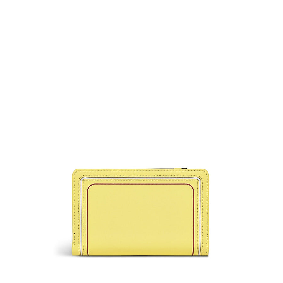 Oh Buoy Leather Medium Bifold Wallet in Panna Cotta - S1365745