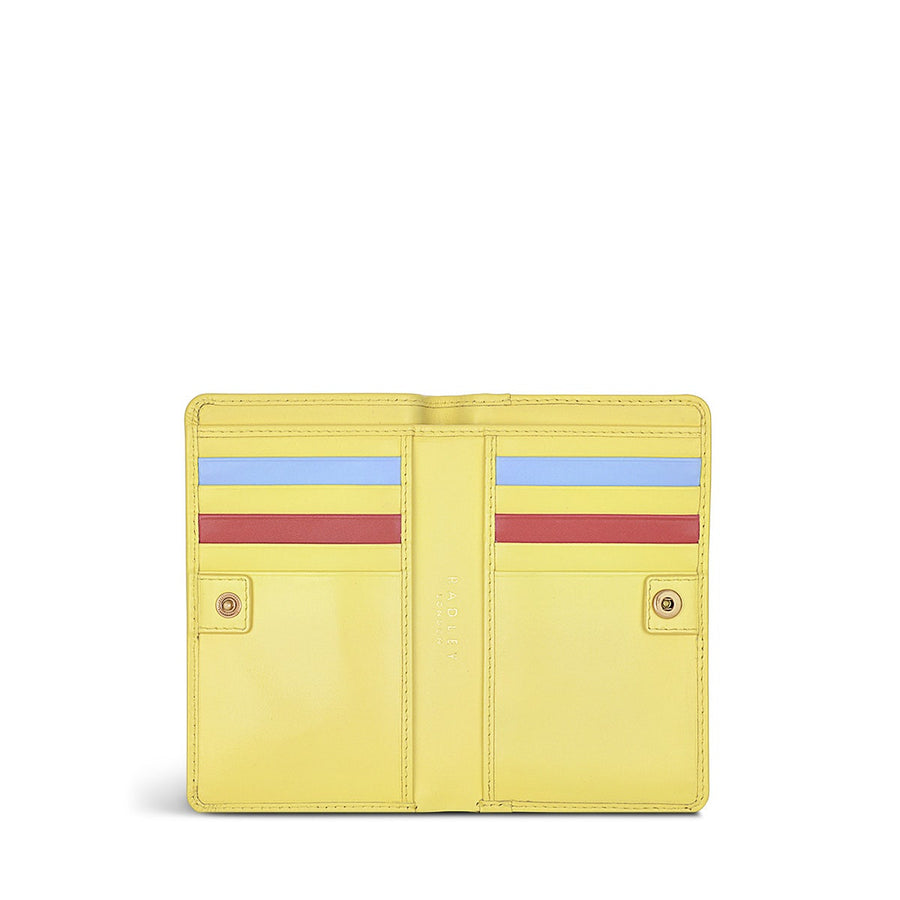 Oh Buoy Leather Medium Bifold Wallet in Panna Cotta - S1365745