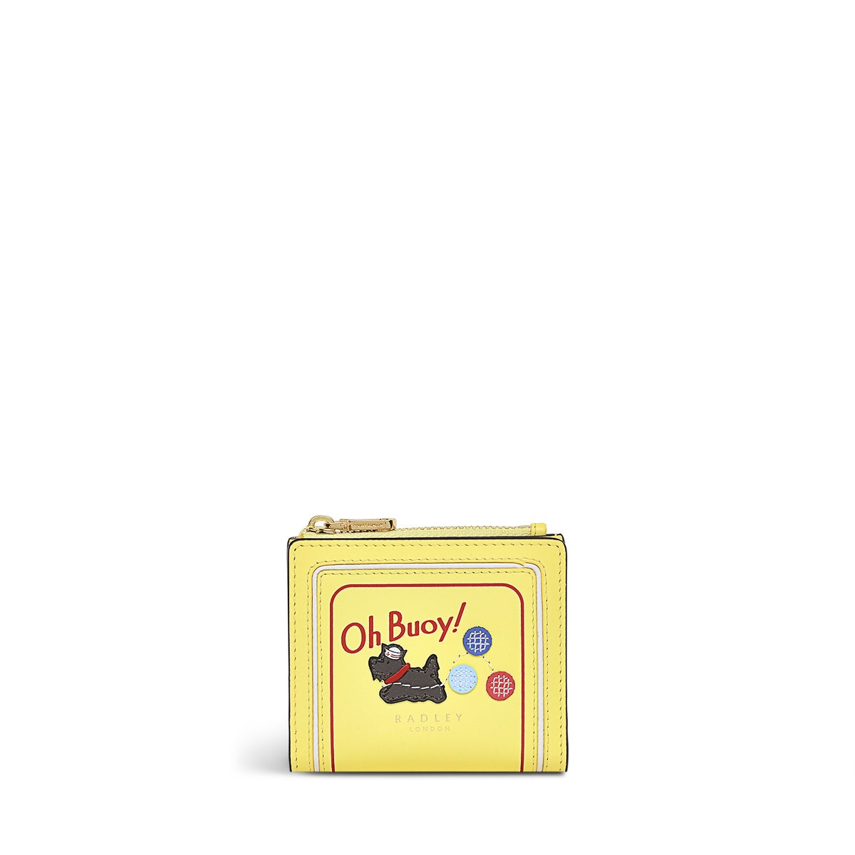 OH BUOY SMALL ZIPTOP COIN Wallet PANNA COTTA