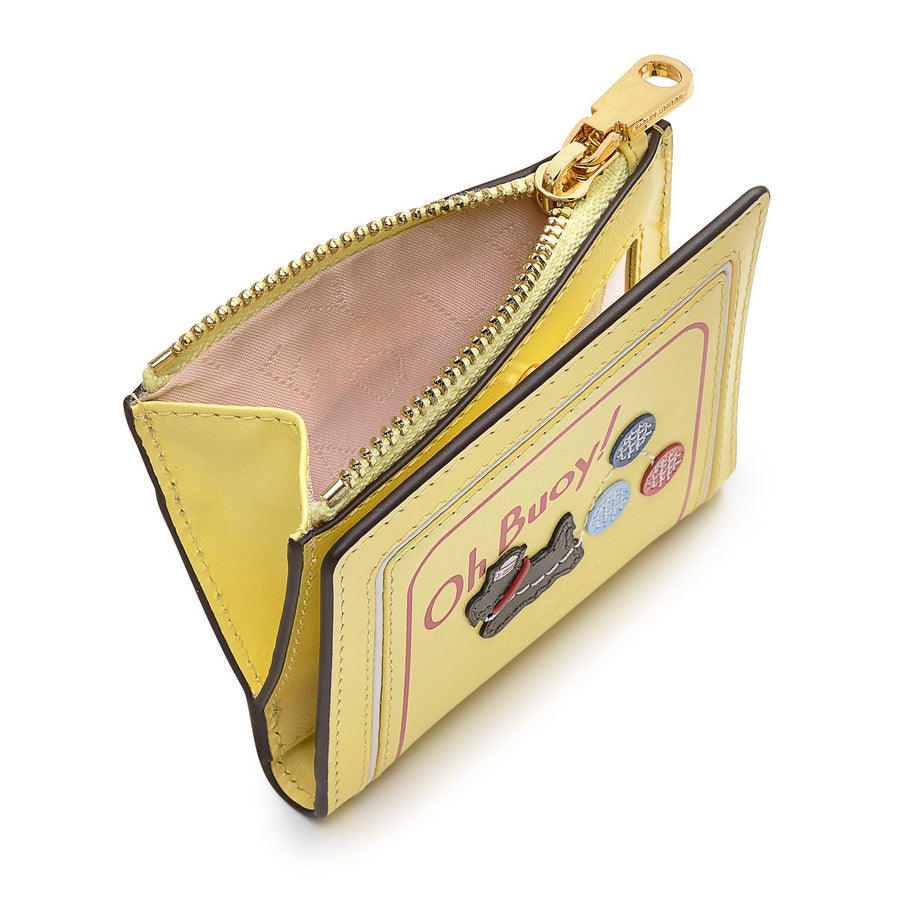 OH BUOY SMALL ZIPTOP COIN Wallet PANNA COTTA