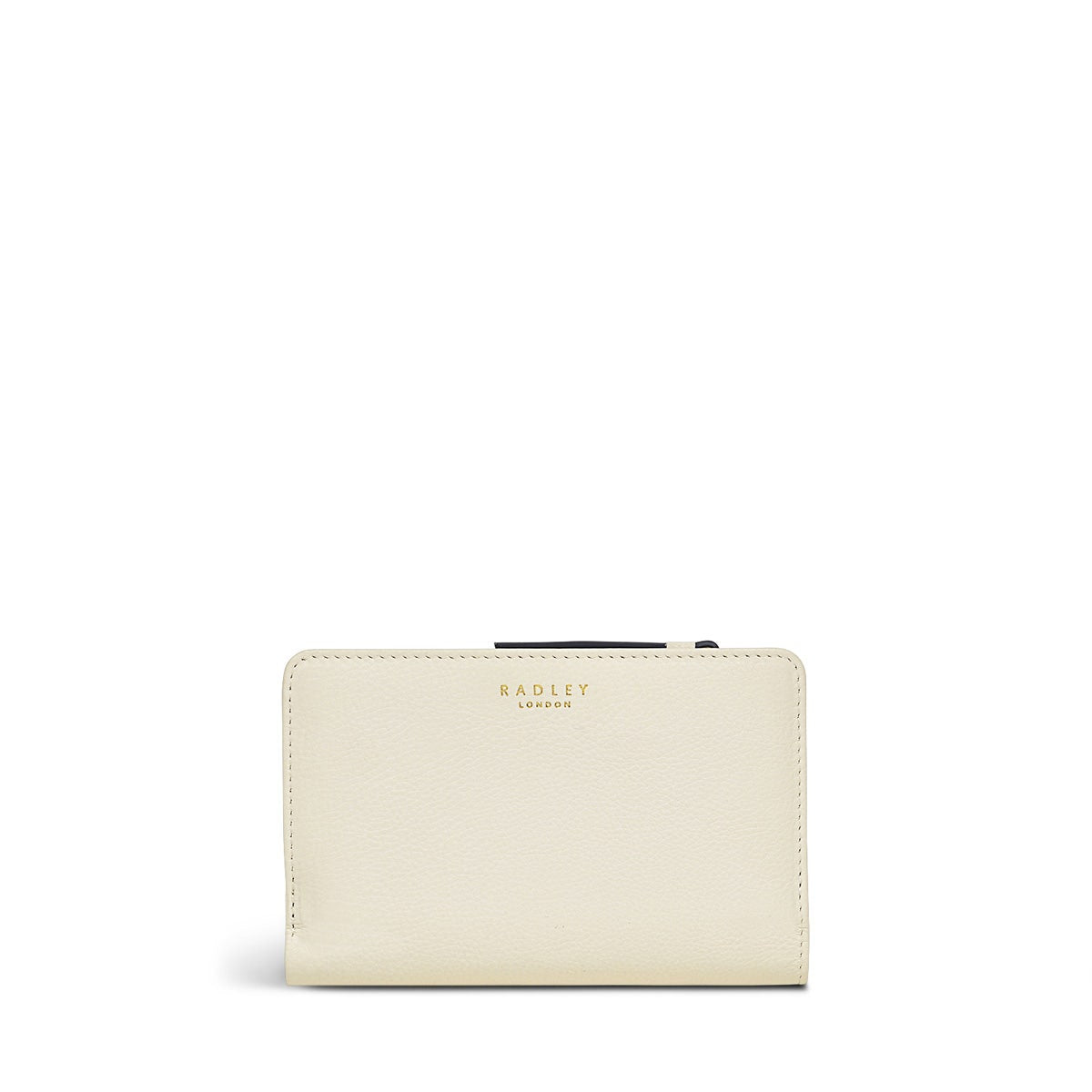 Sail Away Leather Medium Bifold Wallet in Chalk - S1368109