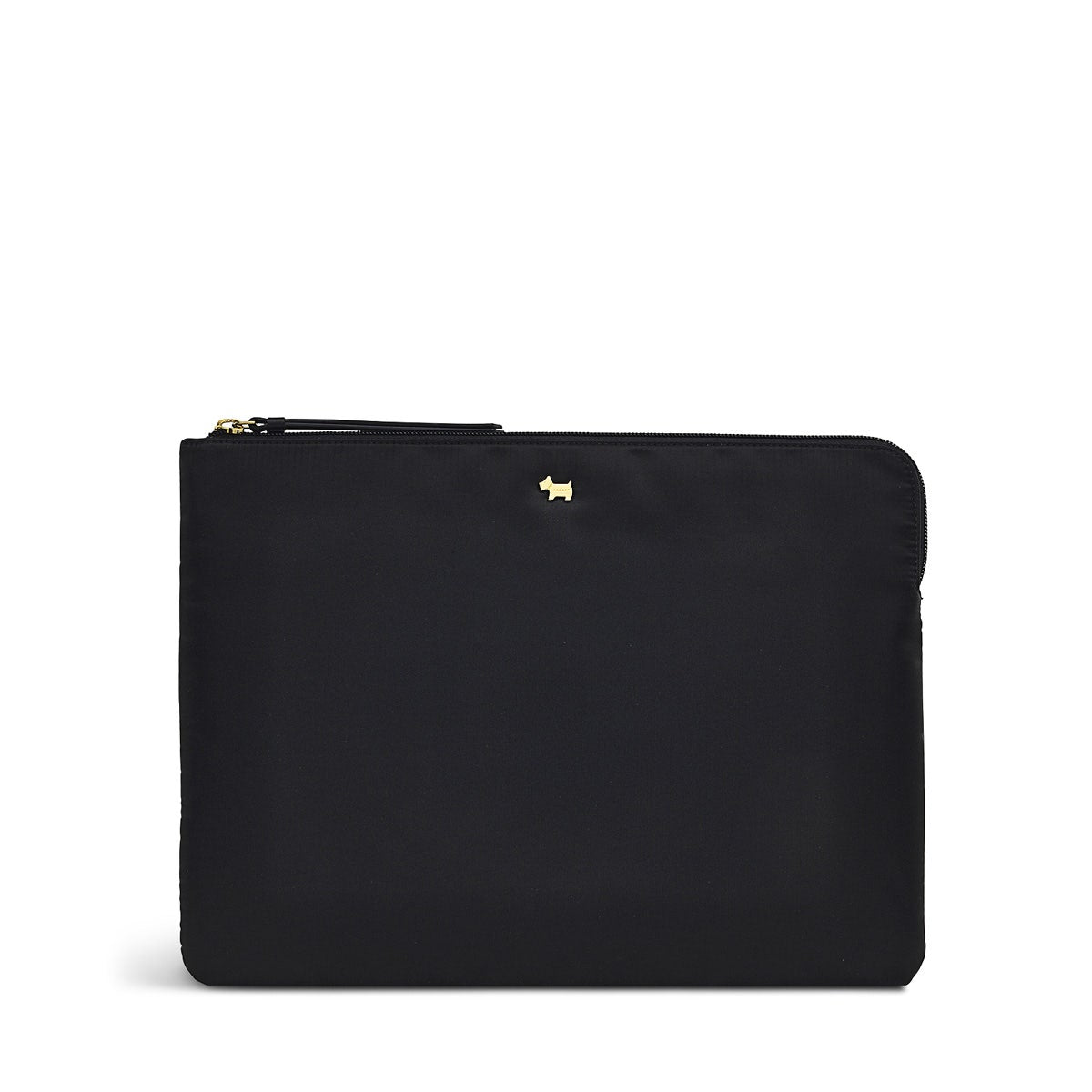 Chesil Place Fabric Medium Laptop Pouch in Black - S1420001