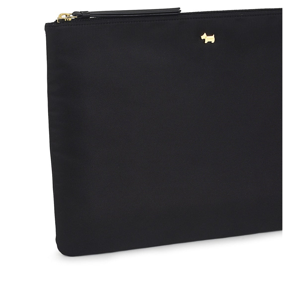 Chesil Place Fabric Medium Laptop Pouch in Black - S1420001