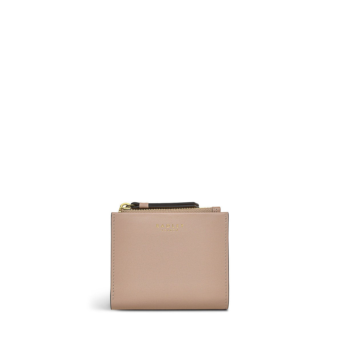 Chancery Row Leather Small Bifold Wallet in Silt - S1465266