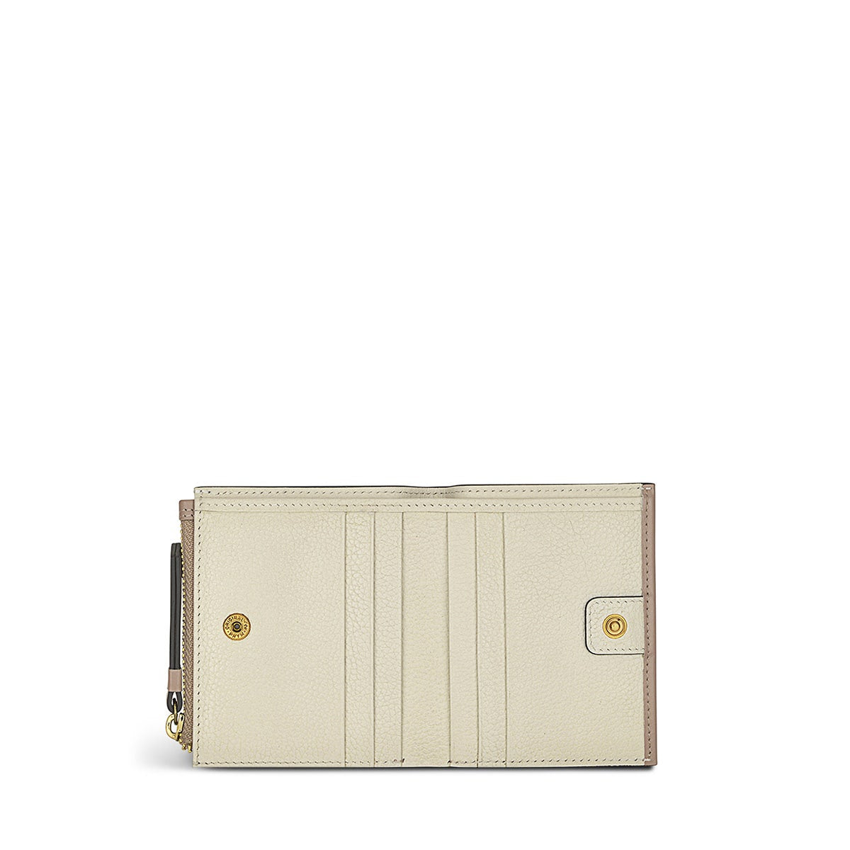 Chancery Row Leather Small Bifold Wallet in Silt - S1465266