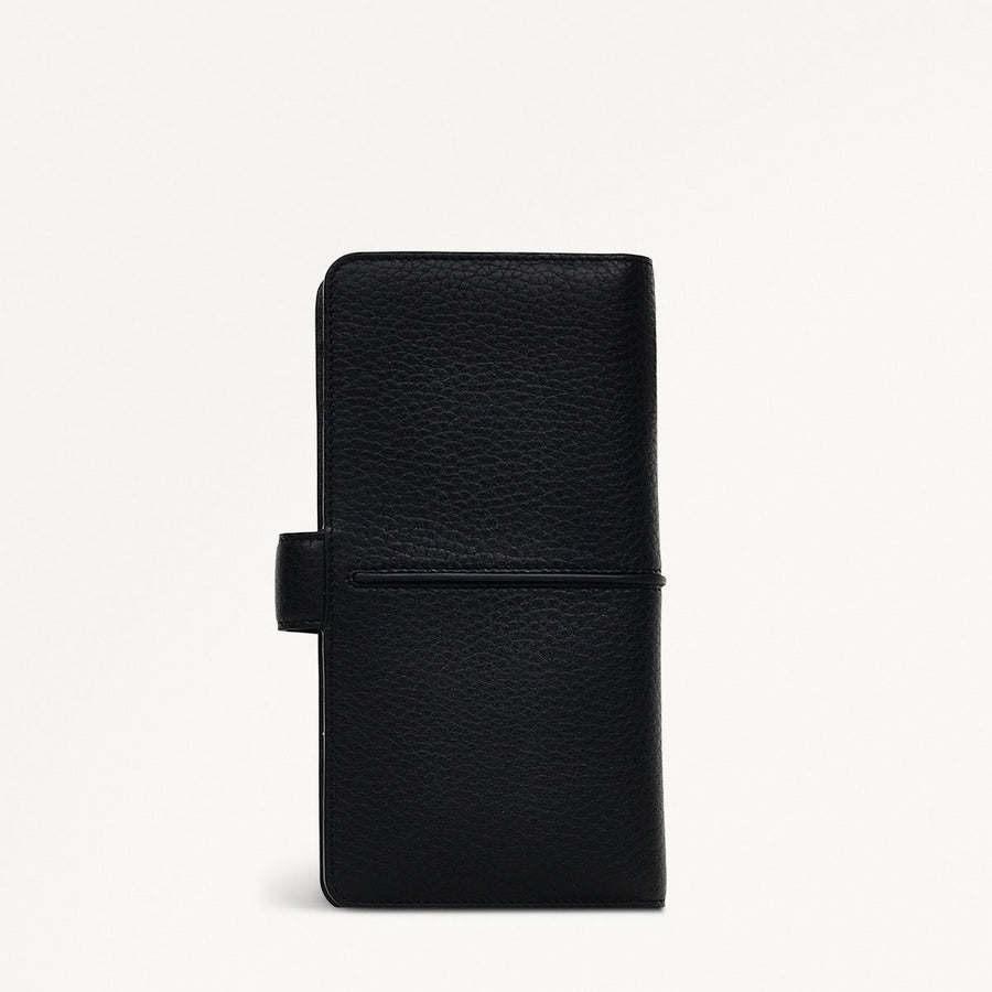 Hillgate Leather Large Bifold Wallet in Black - S1864001