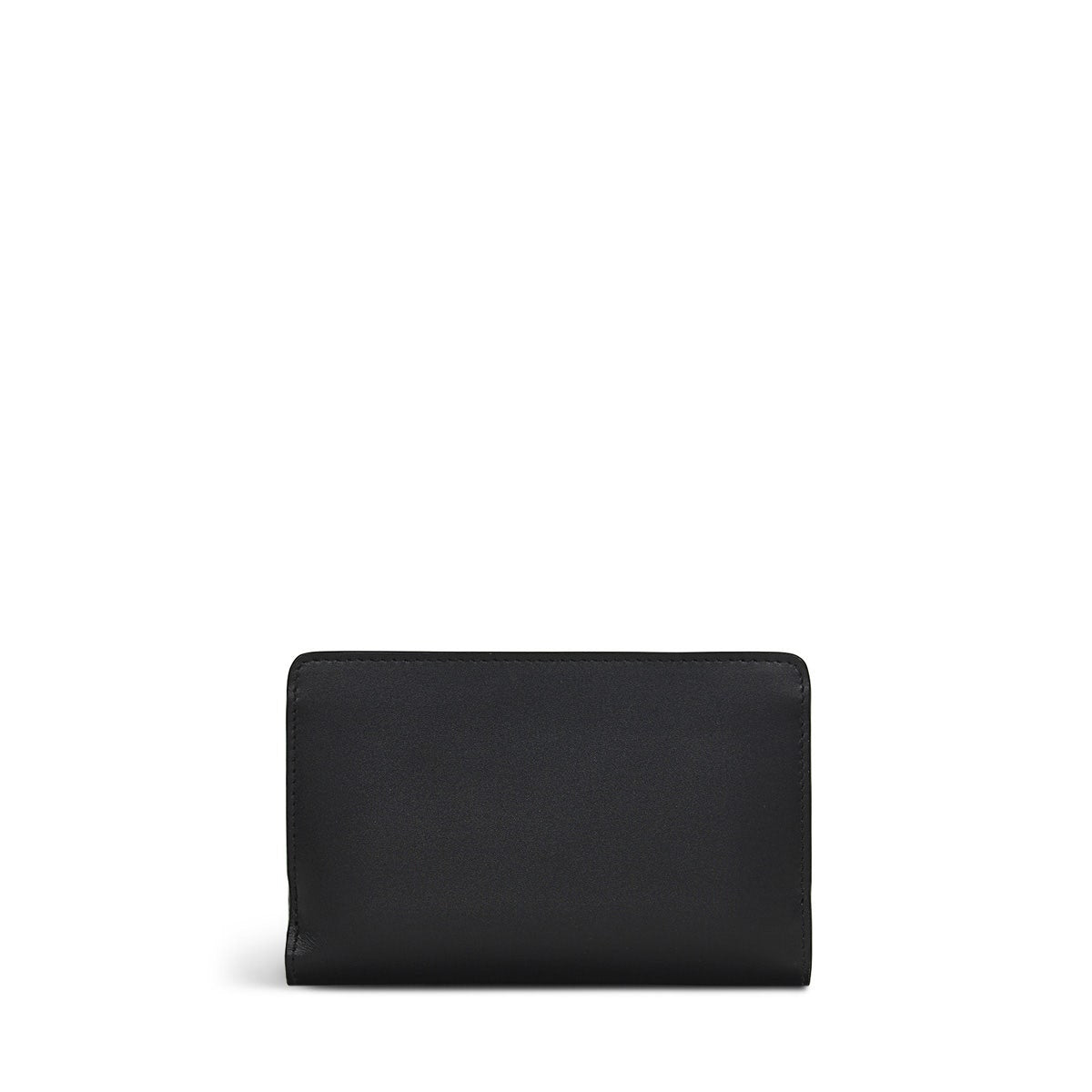Butterfly Leather Medium Bifold Wallet in Black - S1868001