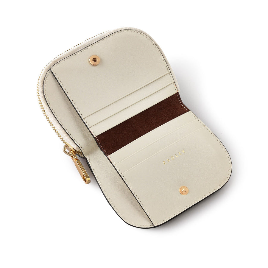 Liverpool Street 2.0 Leather Medium Bifold Wallet in Chalk - S1870109