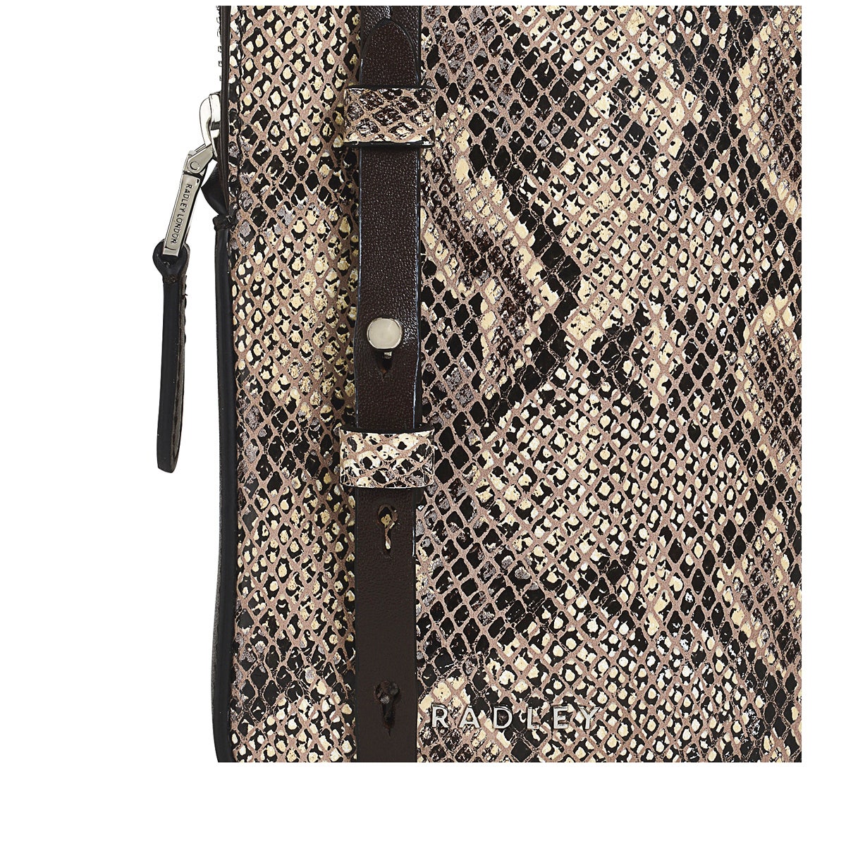Oak Street Leather Medium Phone Crossbody in Chalk - S1891109