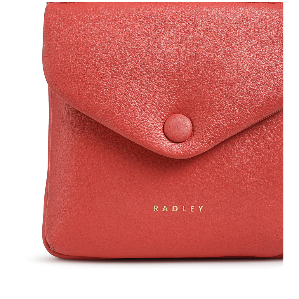 Mallow Street Leather Medium Phone Crossbody in Lava - S1896625