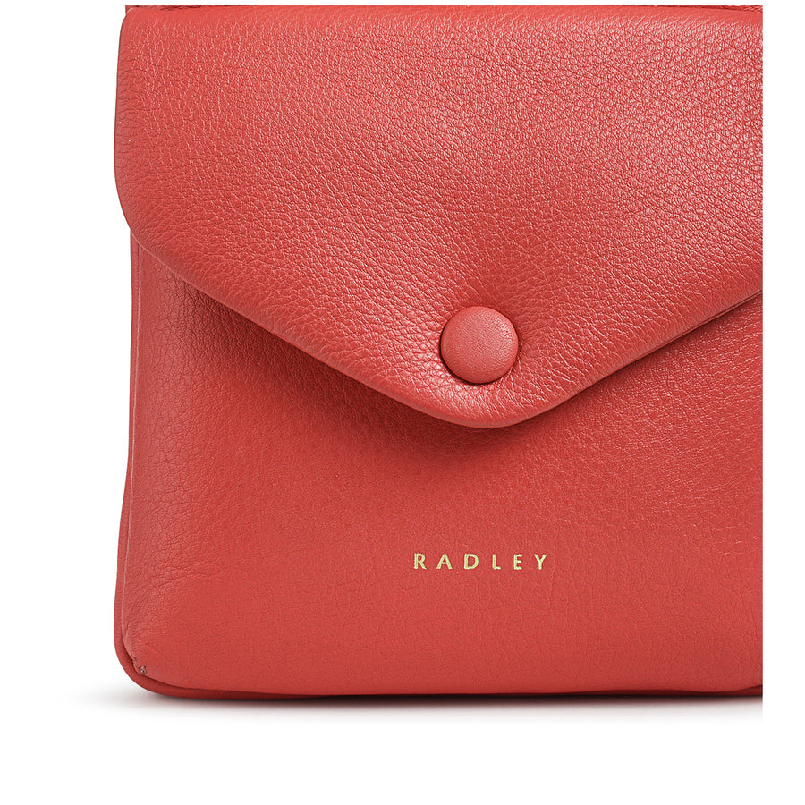 Mallow Street Leather Medium Phone Crossbody in Lava - S1896625