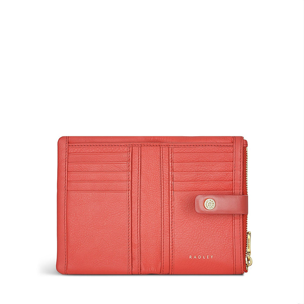 Larkswood 2.0 Leather Medium Bifold Wallet in Lava - S1908625