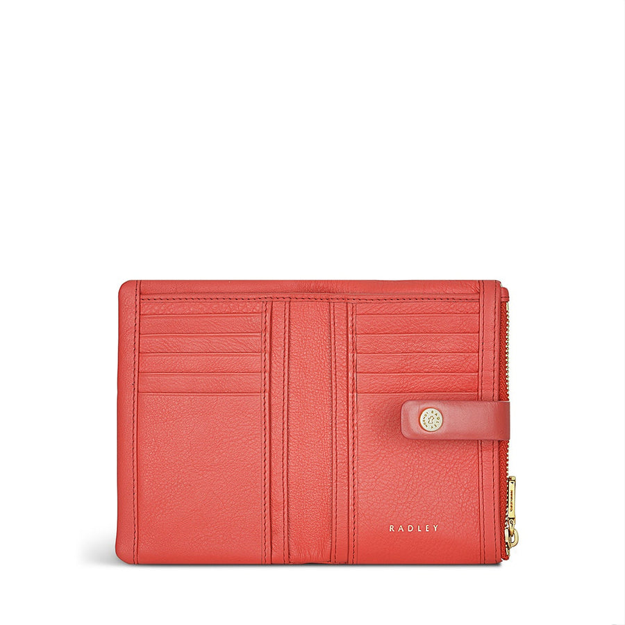 Larkswood 2.0 Leather Medium Bifold Wallet in Lava - S1908625