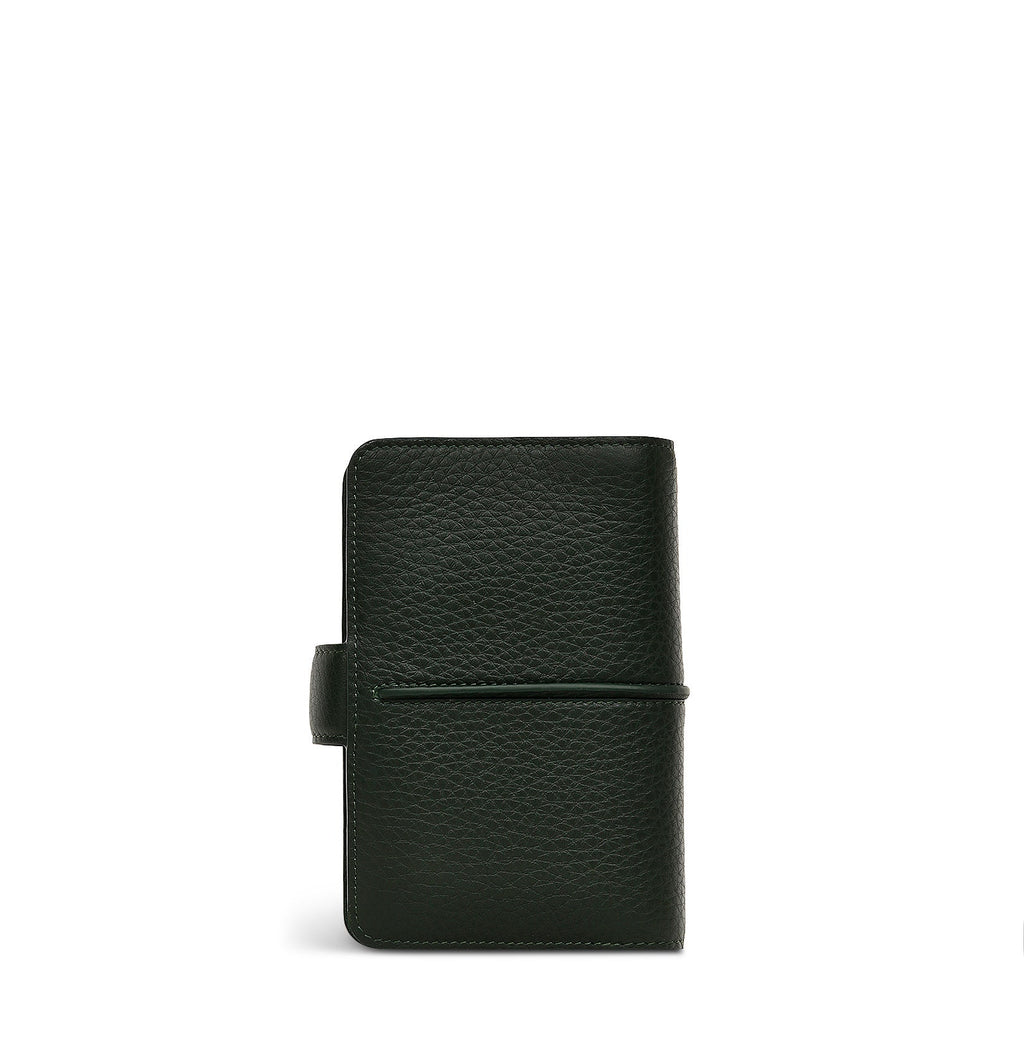 Hillgate Leather Medium Bifold Wallet in Racing Green - S1913302
