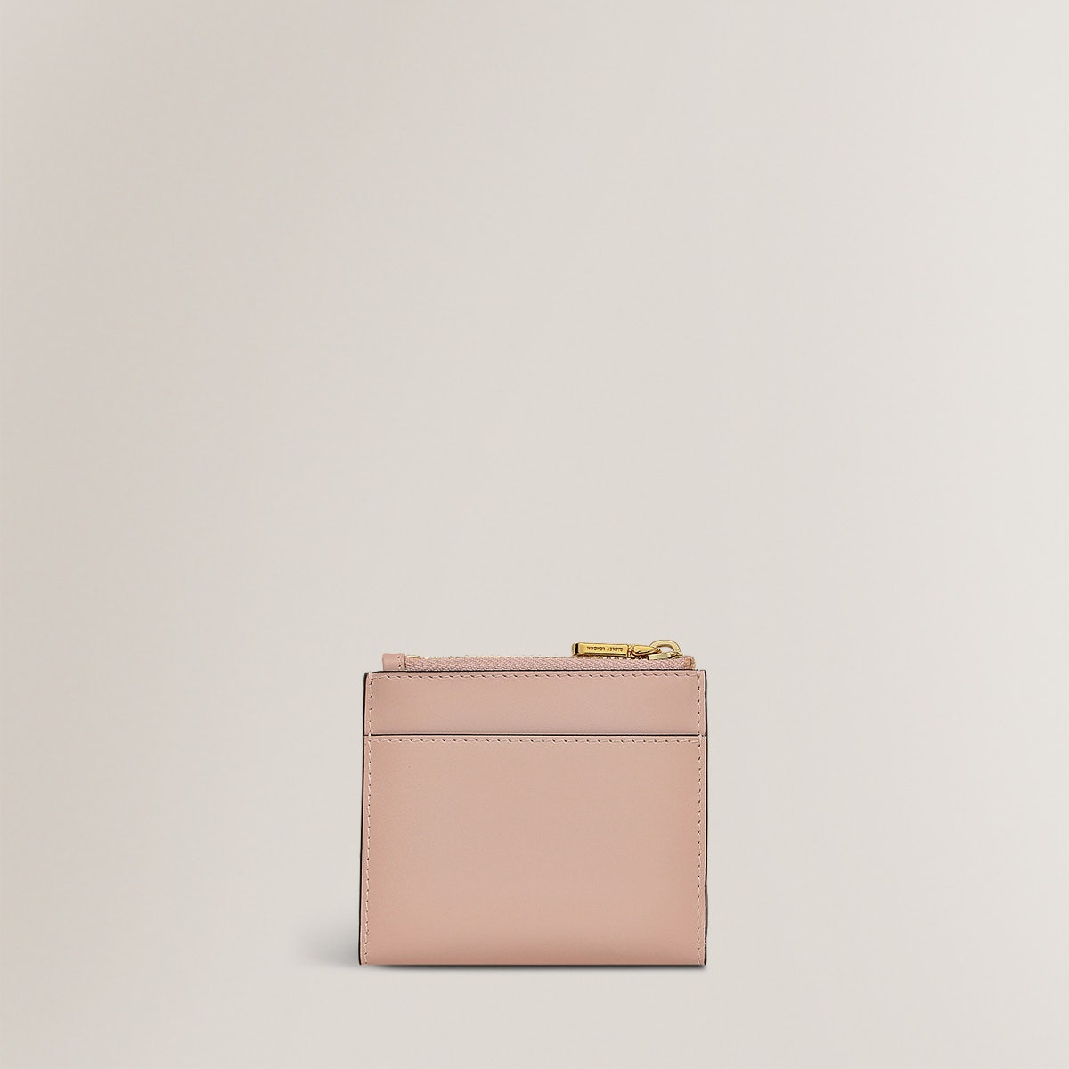 Swanning Around Leather Small Ziptop Coin Wallet in Prairie Pink - S1934688