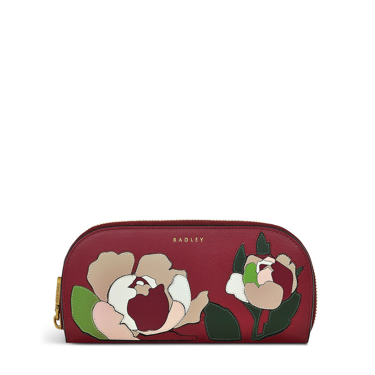 Liverpool Street 2.0 Leather Large Bifold Wallet in Cranberry - S1936604