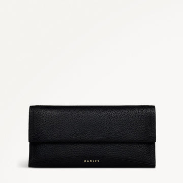 THE CHANCERY LARGE FLAPOVER Wallet BLACK