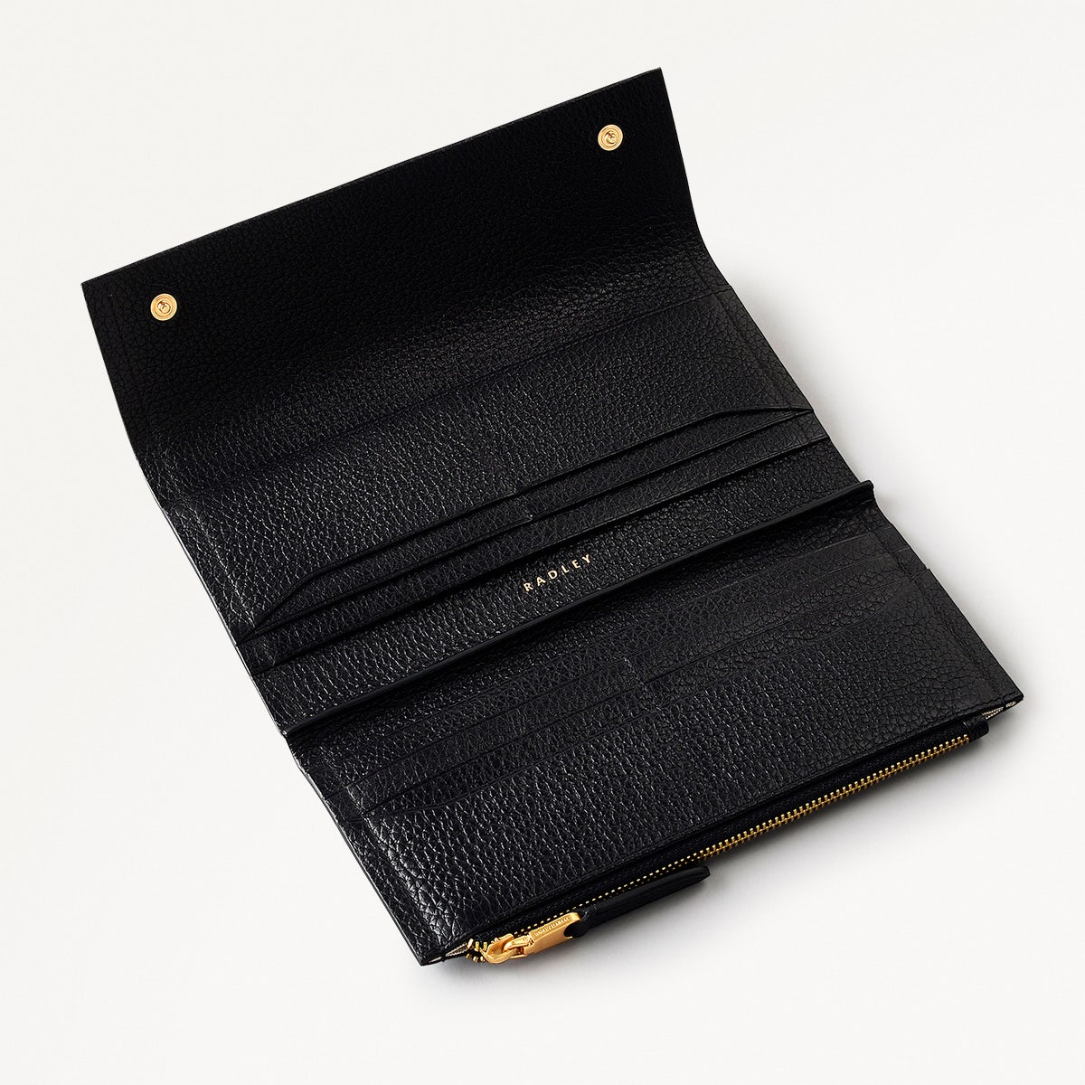 THE CHANCERY LARGE FLAPOVER Wallet BLACK