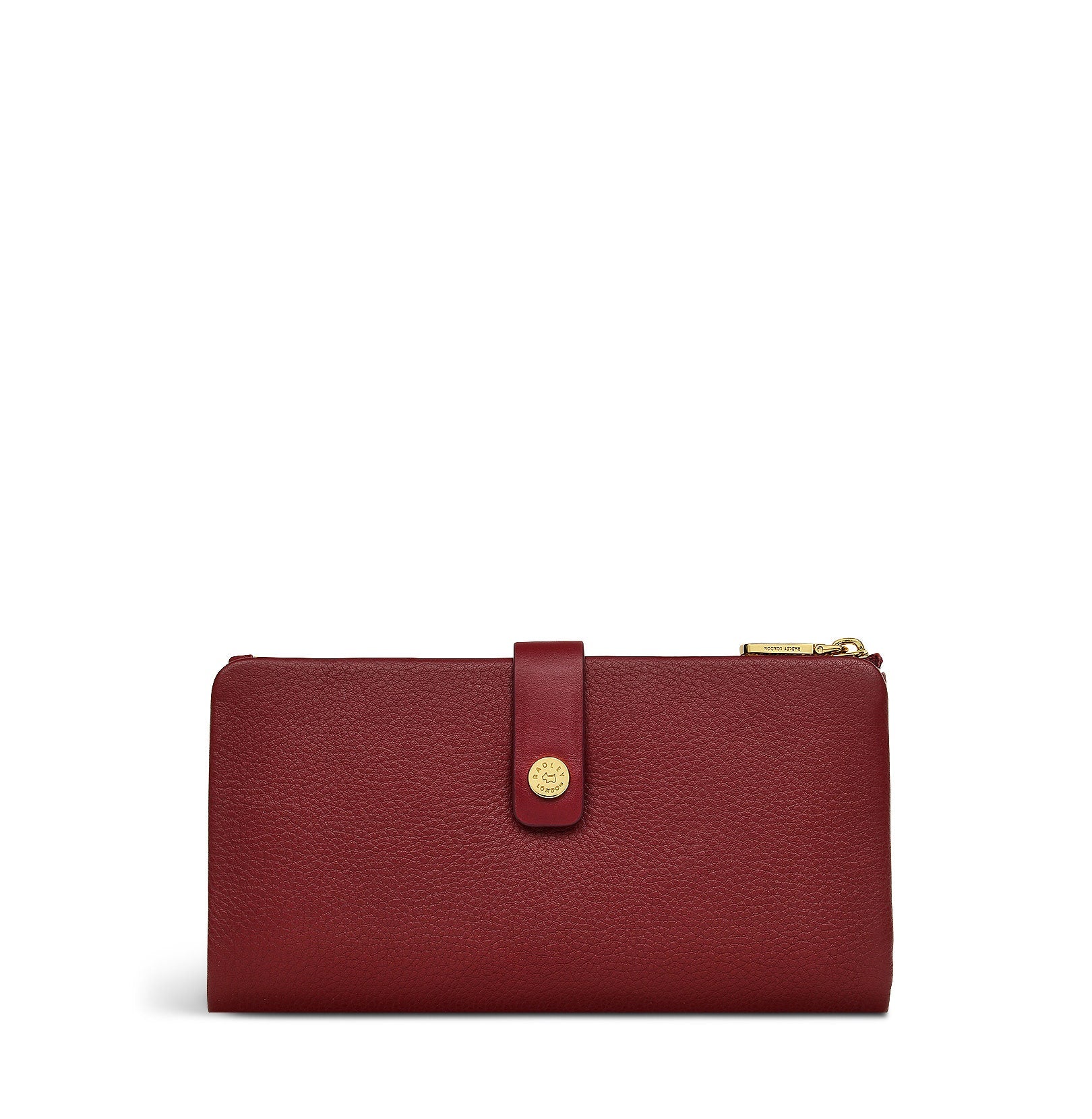 Larkswood 2.0 Leather Large Bifold Wallet in Cranberry - S1959604