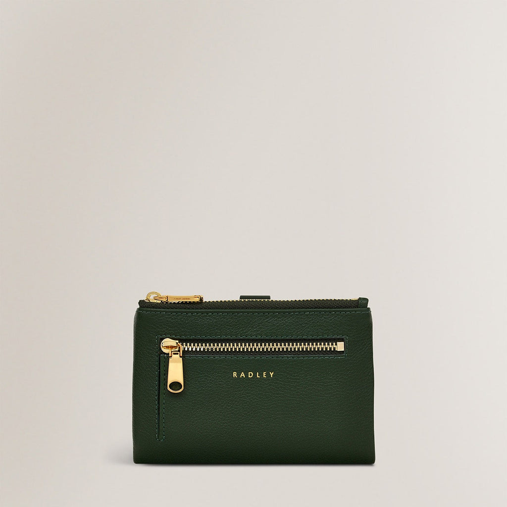 Larkswood 2.0 Leather Medium Bifold Wallet in Racing Green - S1962302